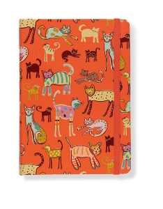 JOURNAL CHATS - ORANGE 13 x 18 CM