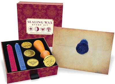 Sealing wax stamp kit