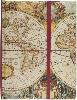 CARNET CARTE ANCIENNE FERMETURE MAGNETIQUE 18 X 24 160 PAGES LIGNEES