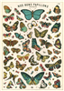 poster - affiche cavallini tableau papillons