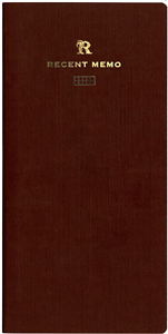 RECENT MEMO JAPONAIS LIFE LIE DE VIN CARREAUX 84X167mm PAGES MICOPERFOREES