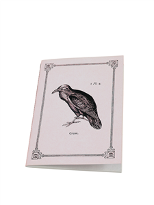 cahier souple cousu cm.15x21 corbeau