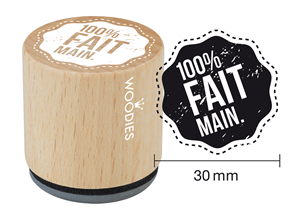 Woodies tampon 100% fait main