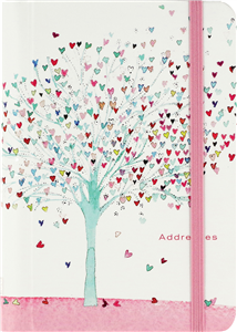 CARNET D'ADRESSES ARBRE DE CŒURS