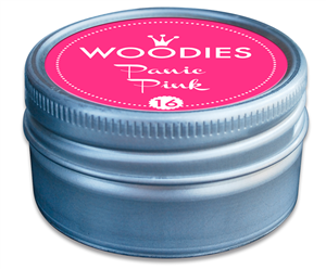 Woodies tampon encreur Panic Pink (16) NEON