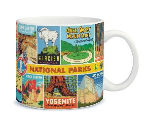 Grande tasse céramique parcs nationaux USA