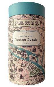 Puzzle 1000 pièces plan de Paris 55 x 70 cm