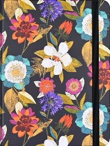 CARNET 16 X 21 ELEGANCE FLORALE