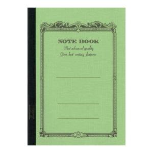 NOTE BOOK APICA BROCHE 18 X 24 CM VERT INTERIEUR LIGNE