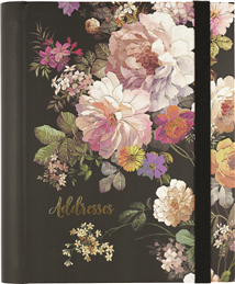 Grand Carnet d'adresses fleurs nocturnes