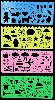 GRANDES CARTES A GRATTER AVEC POCHOIR