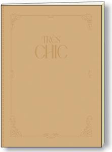 Cahier très chic souple cousu cm.15x21 couverture noisette