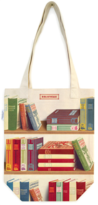 Sac en toile bibliotheque 41 x 34 cm