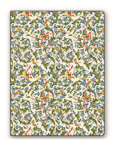 CHEMISE 3 RABATS FLEURS VERTES cm.25x33