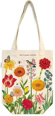 Sac en toile jardin de fleurs 41 x 34 cm