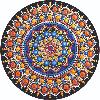 Puzzle rond mandala magique