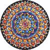 Puzzle rond mandala magique