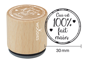 Woodies tampon Ceci est 100% fait main