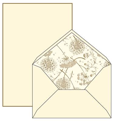 PAPIER A LETTRES cm.16 x 21,5 Boite 10/10