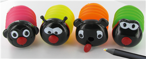 TAILLE CRAYONS EN FORME D'ANIMAL MIGNON AVEC BOUCHON ET RESERVOIR RIGOLO