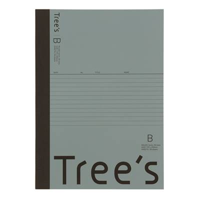Trees B5 Bluegray