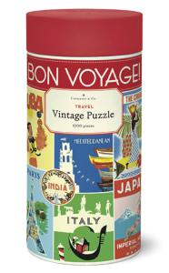 Puzzle 1000 pièces voyage 55 x 70 cm