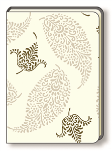 CAHIER SOUPLE FLEURS DE PALMIER cm.7,5x10,5