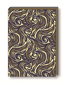 CAHIER RIGIDE MIEL cm.15x21