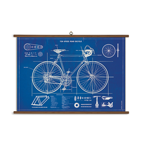 Tableau scolaire bicyclette