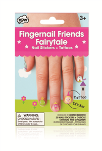 FINGERNAIL FRIENDS FAIRYTALE STICKERS D'ONGLES ET TATOUAGES DE CUTICULES