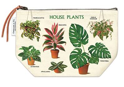 Trousse en toile plantes d'intérieur 15 x 22 cm