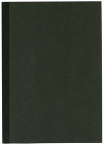 NOTE BOOK NOIR - FORMAT B5 252X179MM - 52 PAGES LIGNEES DOS NOIR