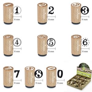 Mini Woodies Présentoir NOMBRES