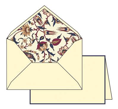 CARTES FLEURS BORDEAUX cm.8,5x13 Boite 10/10