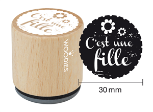 Woodies tampon C'est une fille