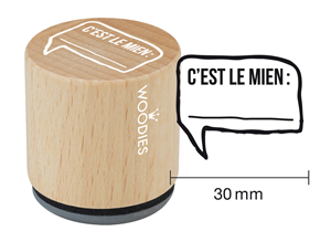 Woodies tampon C'est le mien :