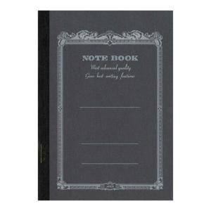 NOTE BOOK APICA BROCHE 18 X 24 CM ANTHRACITE INTERIEUR LIGNE