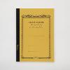 NOTE BOOK APICA BROCHE 18 X 24 CM MOUTARDE INTERIEUR LIGNE