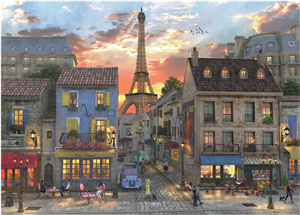 PUZZLE SOIREE A PARIS