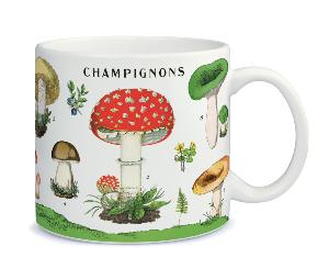 Grande tasse céramique champignons