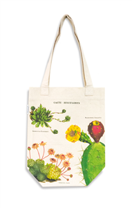 Sac en toile cacti & succulents 41 x 34 cm