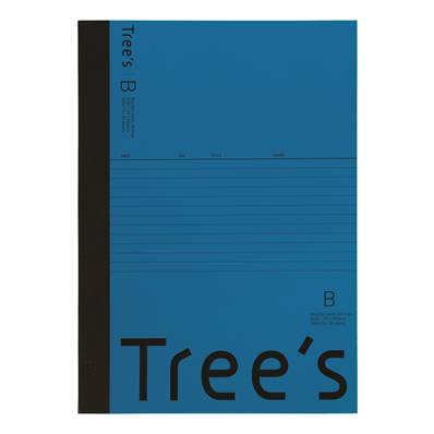 Trees notebook 60 pages B5 bleu marine