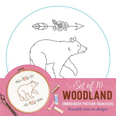 Transfers pour broderie forets