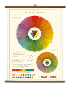 TABLEAU SCOLAIRE ROUE CHROMATIQUE