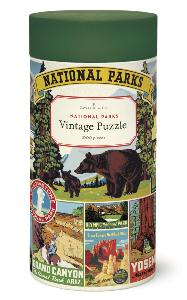 Puzzle 1000 pièces parcs nationaux américains 55 x 70 cm
