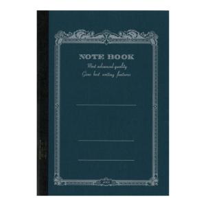 NOTE BOOK APICA BROCHE 18 X 24 CM BLEU MARINE INTERIEUR LIGNE