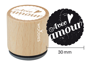 Woodies tampon Avec amour