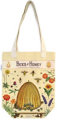 Sac en toile abeilles 41 x 34 cm