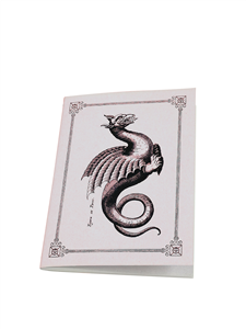 cahier souple cousu cm.15x21 dragon