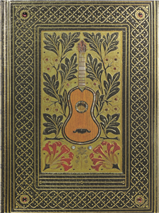 Journal guitare doree